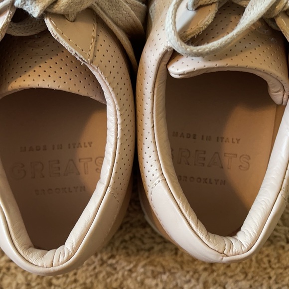 GREATS “The Royale” sneaker in mauve(pink) - Picture 2 of 5